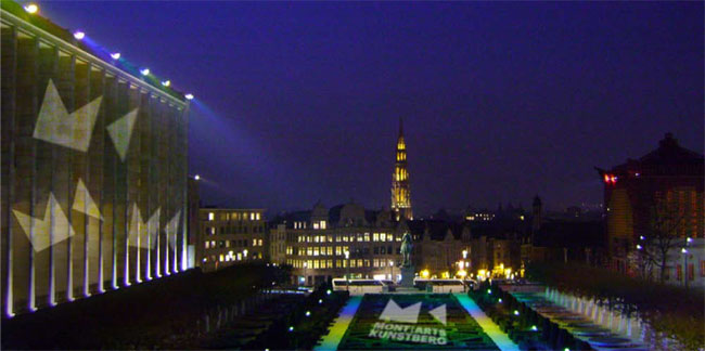 Mont des Arts brand identity