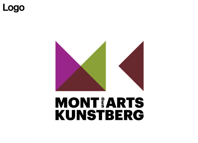 Mont des Arts brand identity