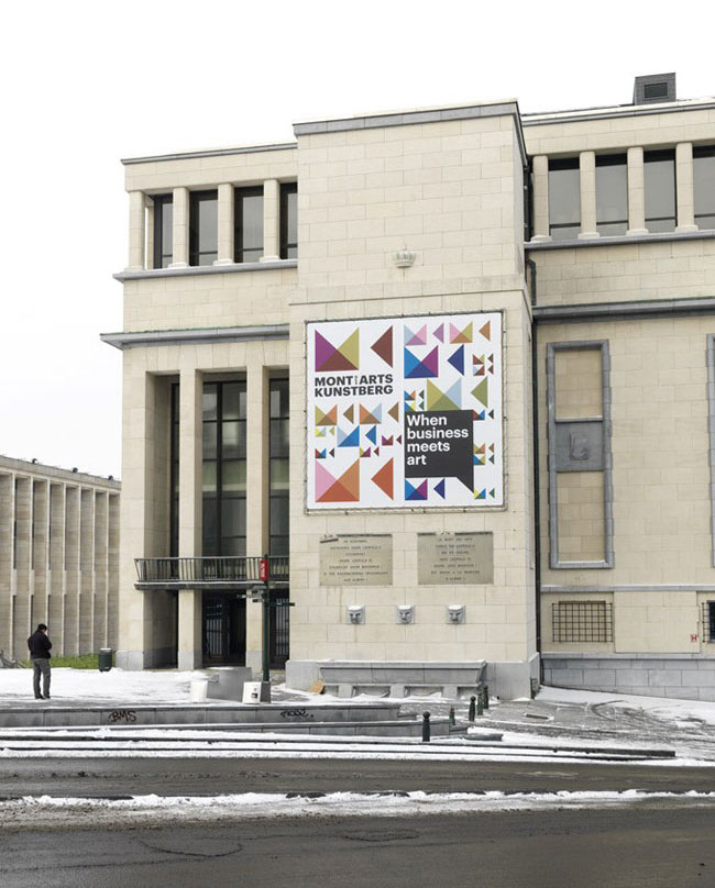 Mont des Arts brand identity