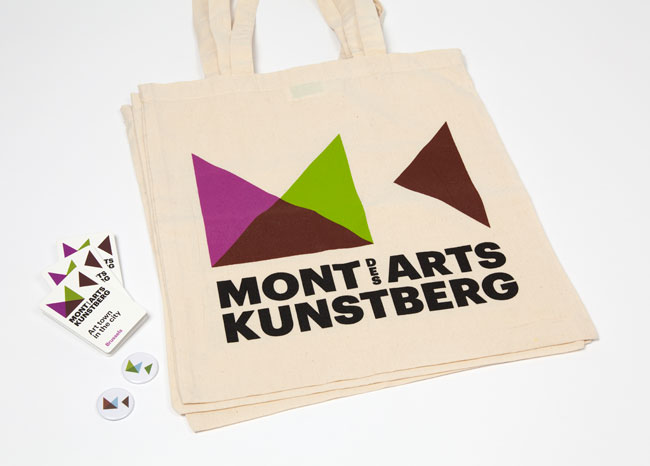 Mont des Arts brand identity