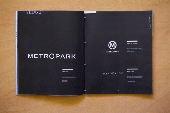 Metropark brand identity