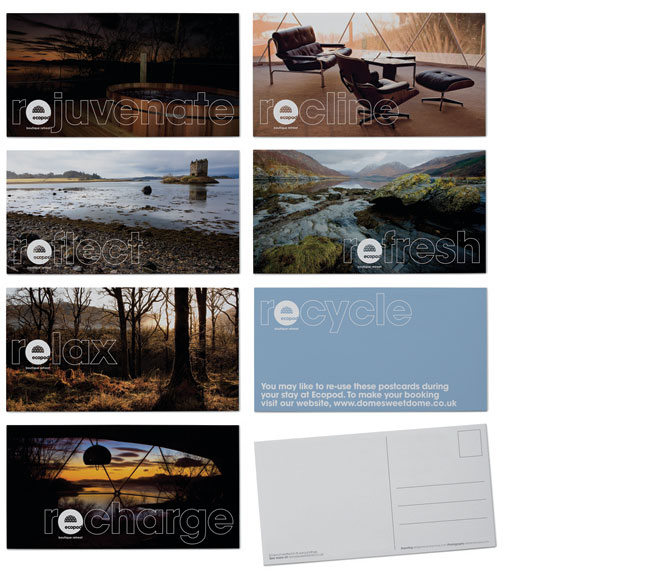 Ecopod postcards