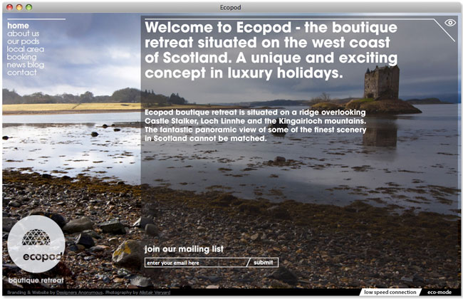 Ecopod website