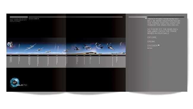 Virgin Galactic branding