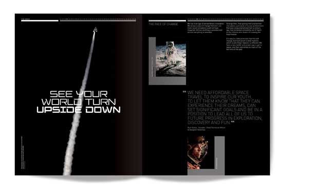 Virgin Galactic branding