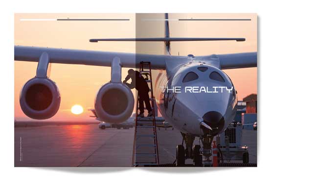 Virgin Galactic branding