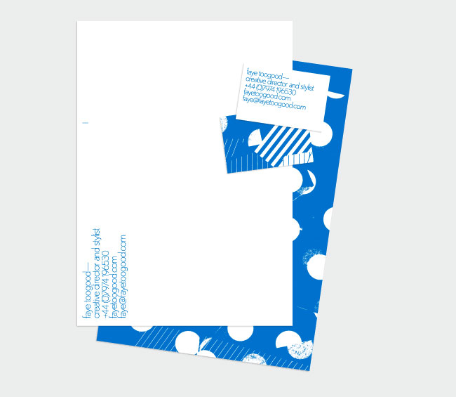 Faye Toogood identity design