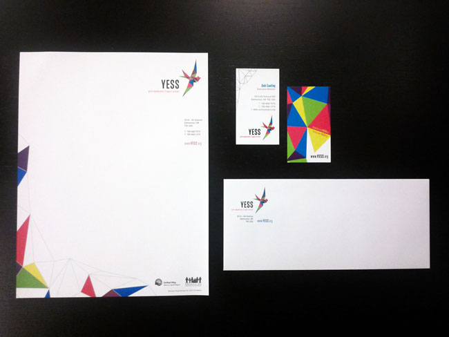 YESS identity design