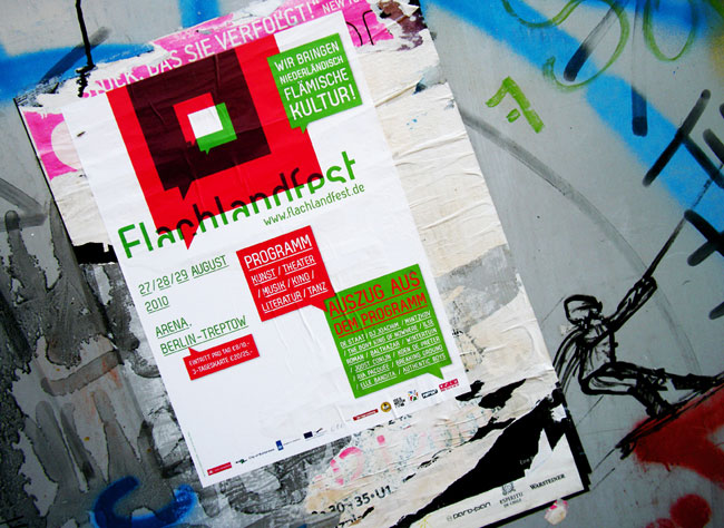 Flachland poster