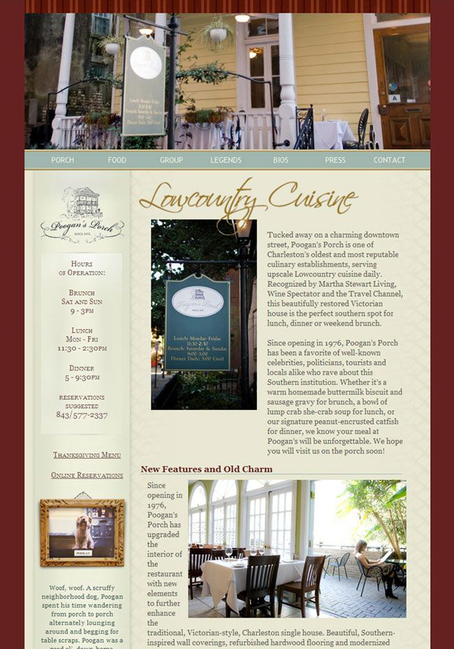 Poogan's Porch old identity
