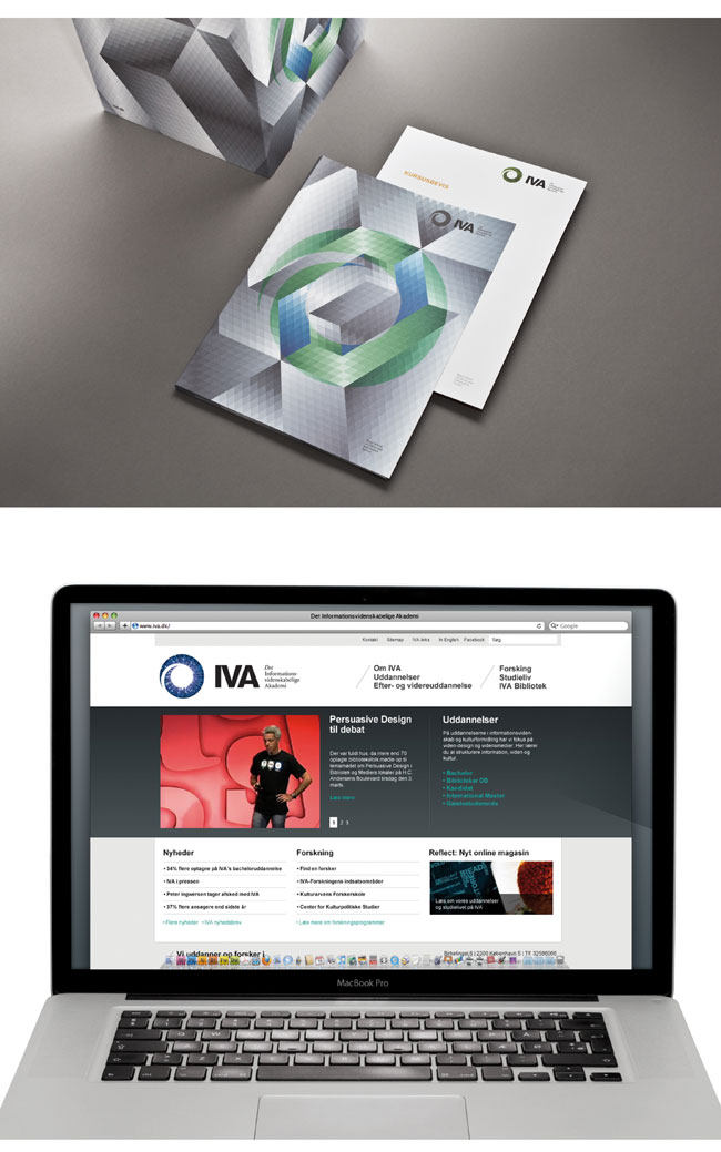IVA brand identity design