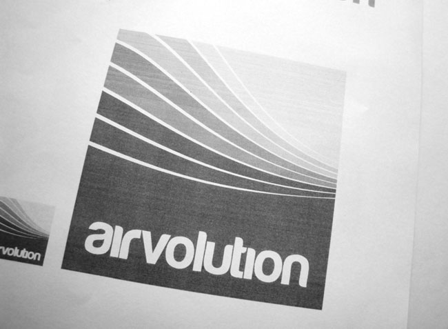 Airvolution brand identity