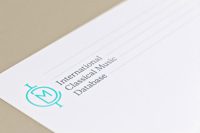 ICMD brand identity design