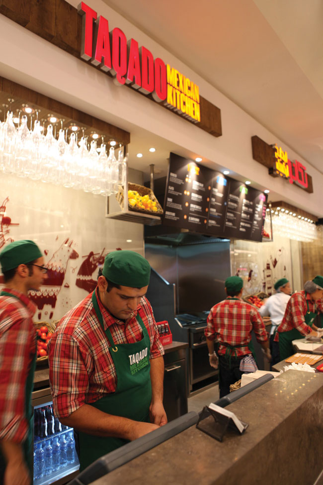 Taqado Mexican Kitchen brand identity