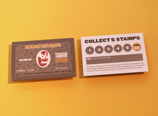 Taqado Mexican Kitchen brand identity
