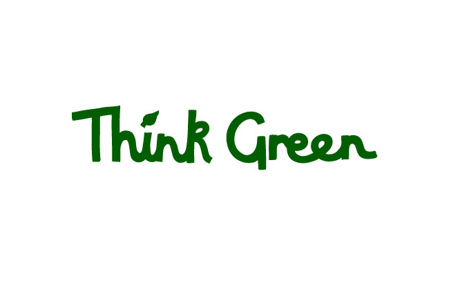 Think Green identity design