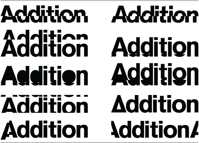 Addition brand identity design
