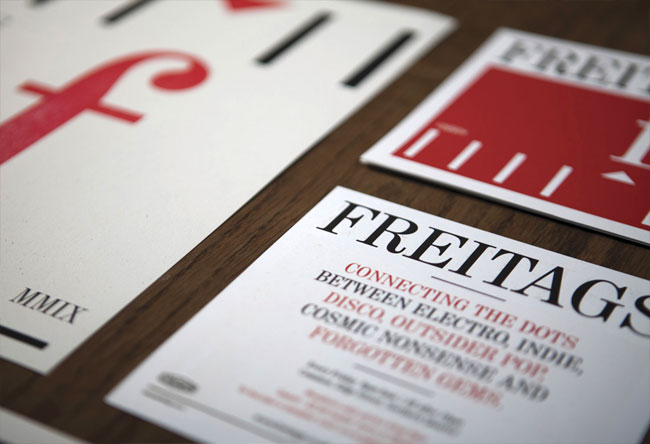Freitags brand identity design