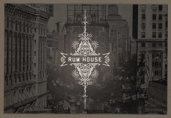 The Rum House logo concept
