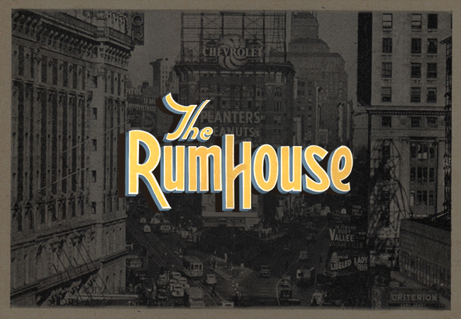 The Rum House logo concept
