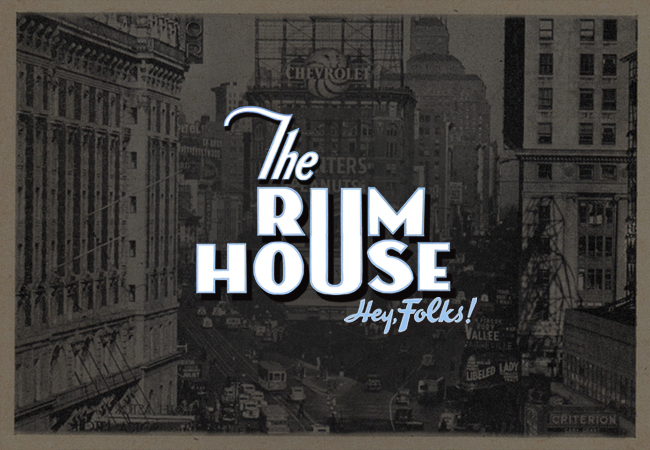 The Rum House logo concept