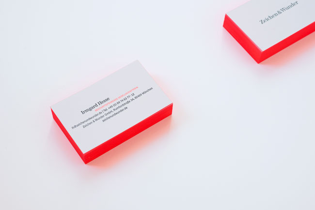 Zeichen & Wunder brand identity