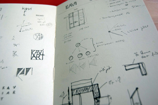 KAVIART diseño de la identidad