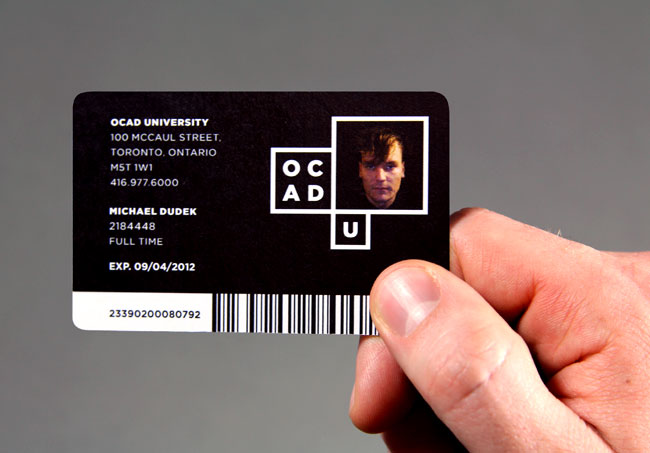 OCAD University identity design