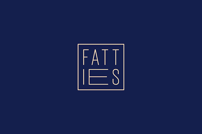 Fatties Bakery identity design