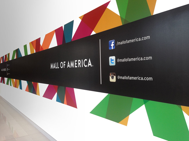 Mall of America brand identity design