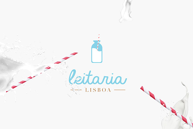 Leitaria Lisboa identity design