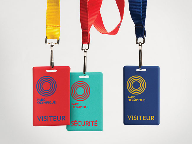 Montréal Olympic Park brand identity