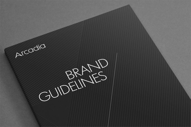 Arcadia brand identity