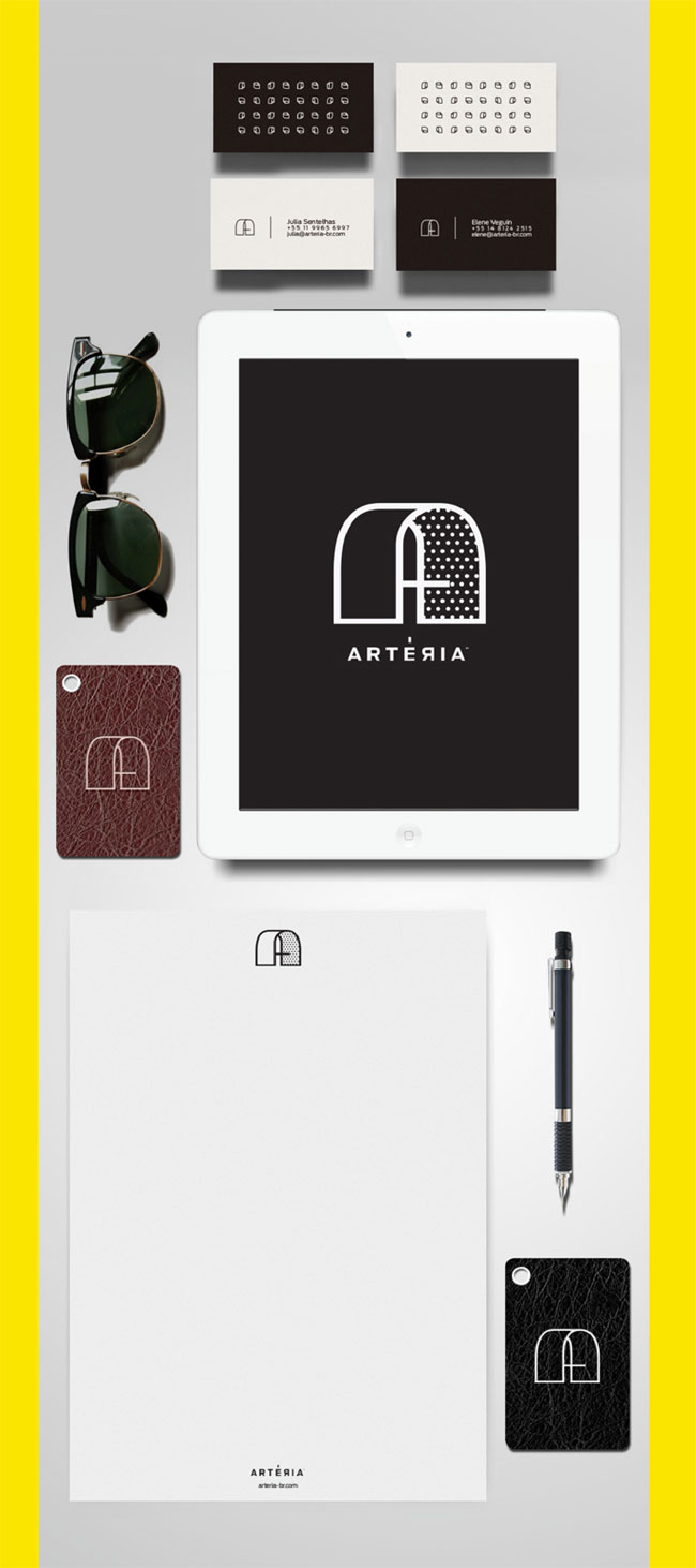 Arteria identity design