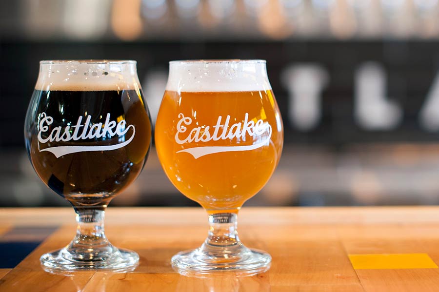 Eastlake Craft Brewery identity design