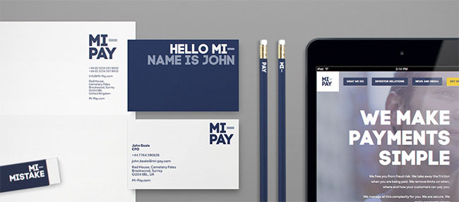 Mi-Pay stationery