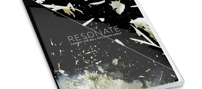 Resonate brand identity design