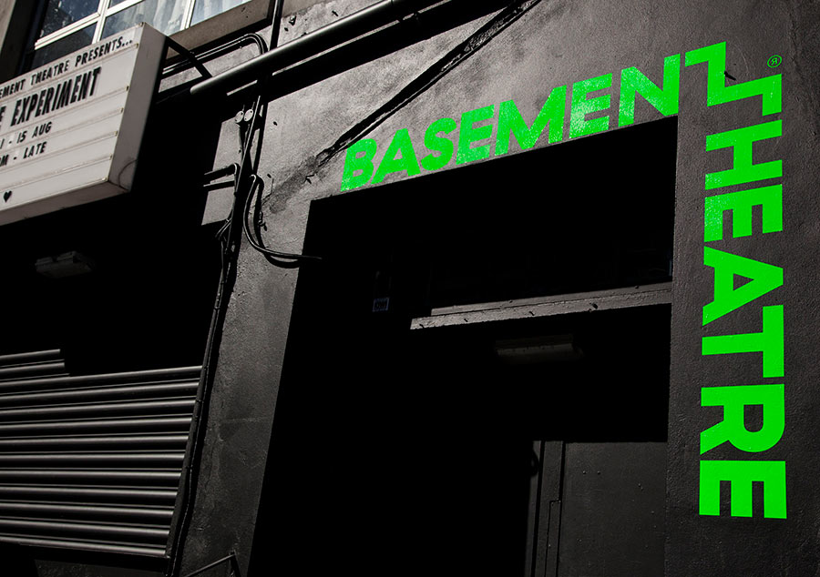Basement Theatre identity design