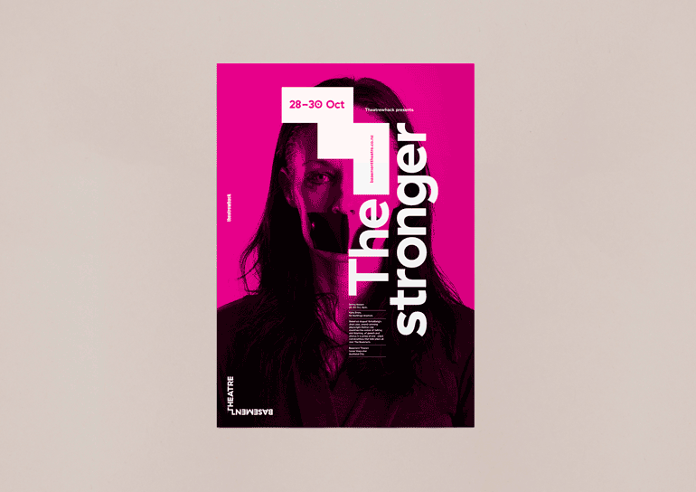 Basement Theatre identity design