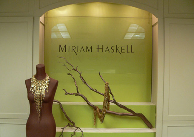 Miriam Haskell showroom