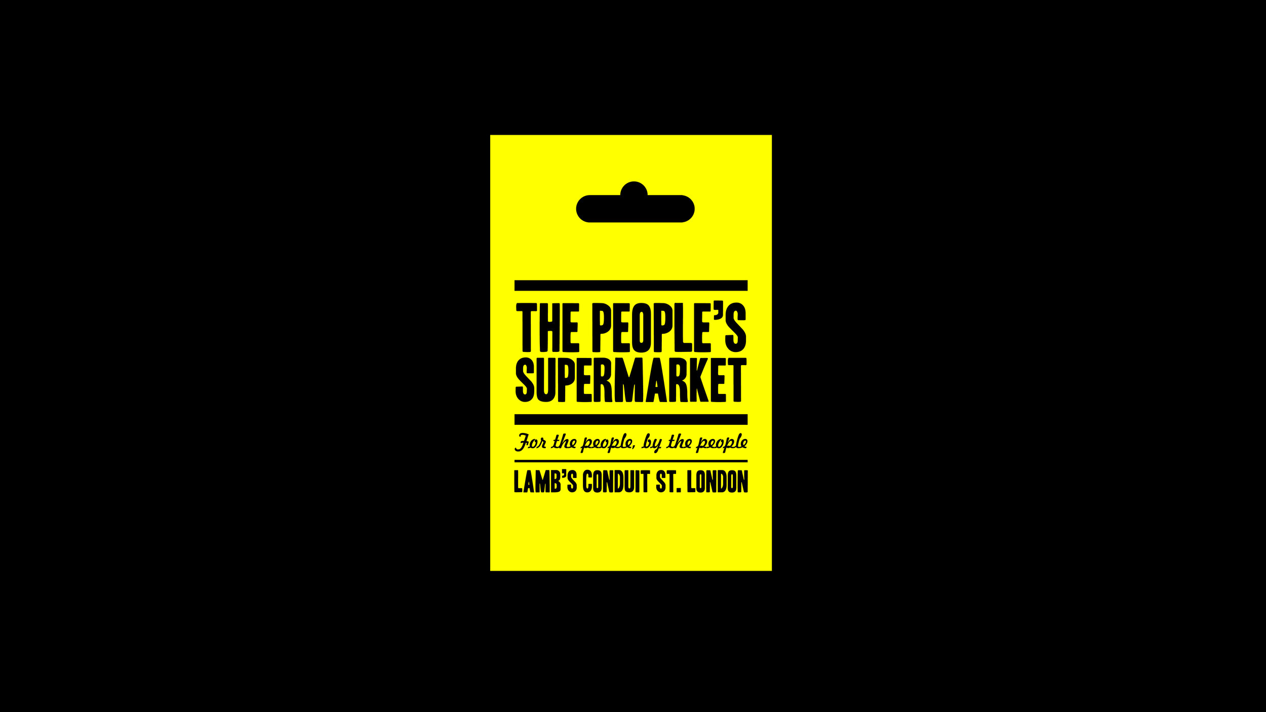 The People’s Supermarket logo London