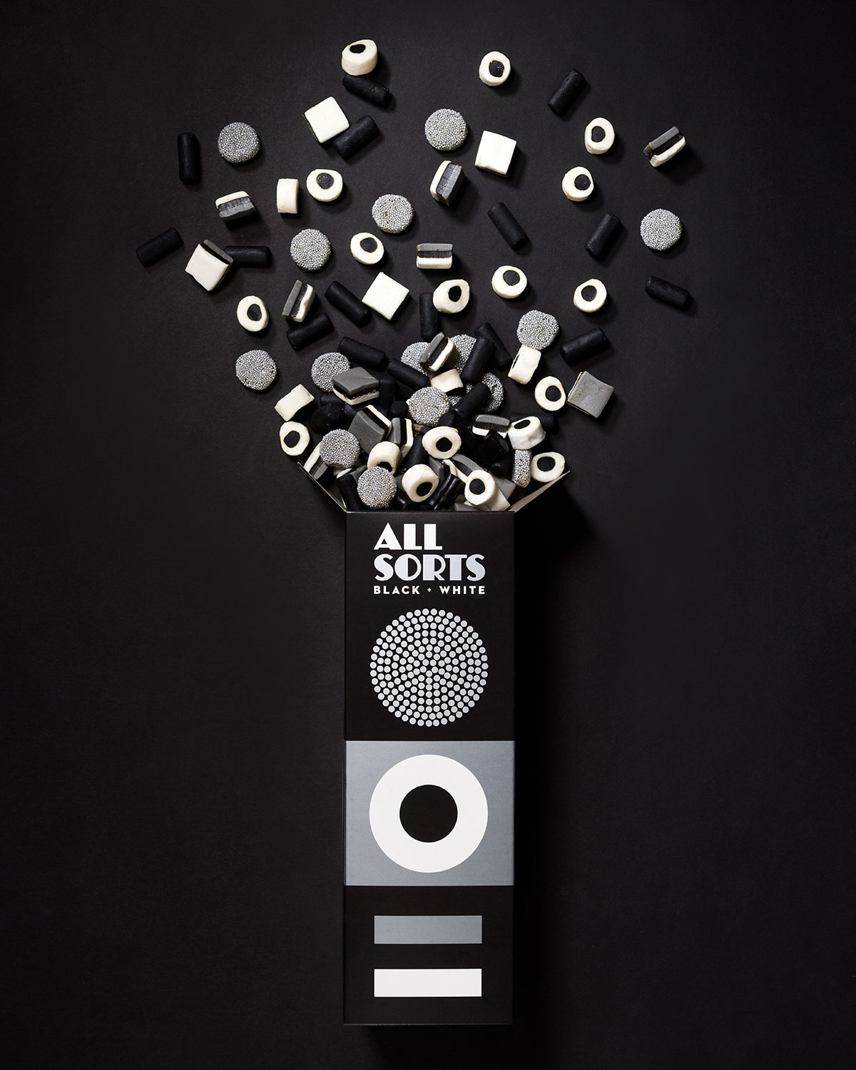 Allsorts Black White