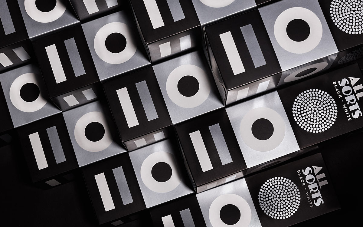 Allsorts Black White