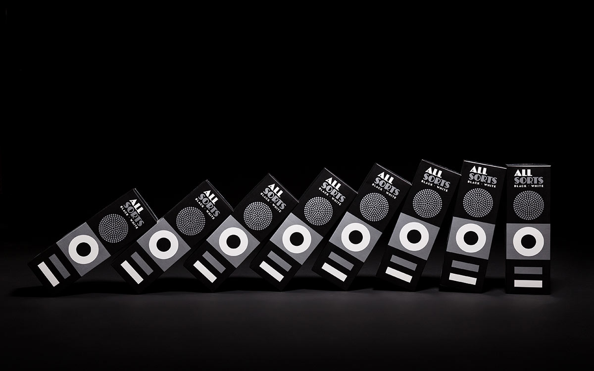 Allsorts Black White