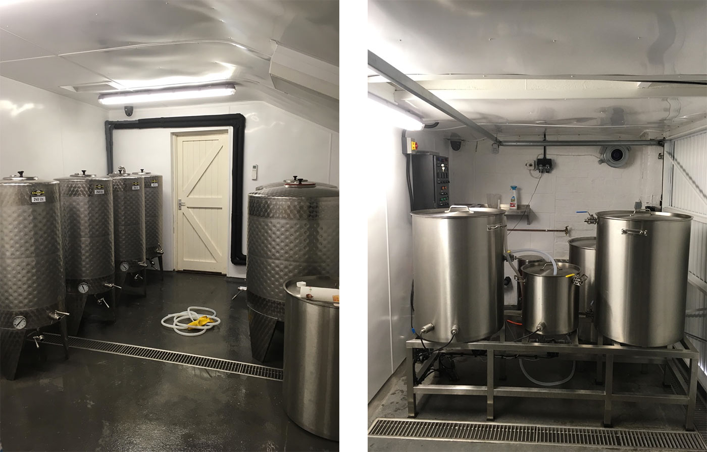 Three Hills Brewing identity