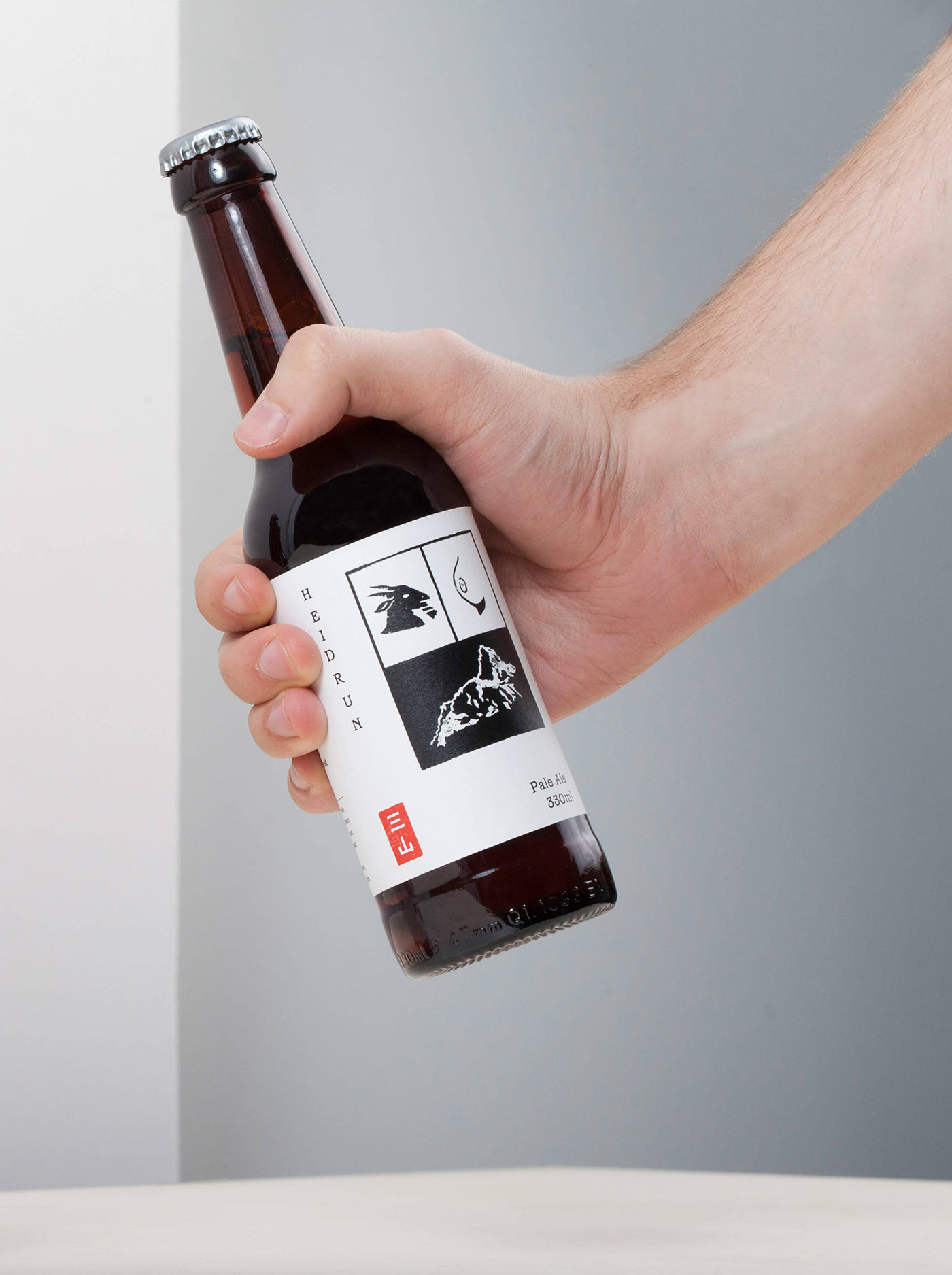 Three Hills Brewing identity