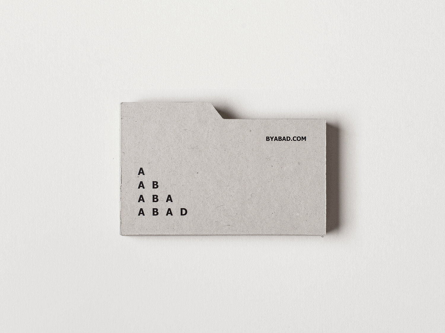 Abad business card