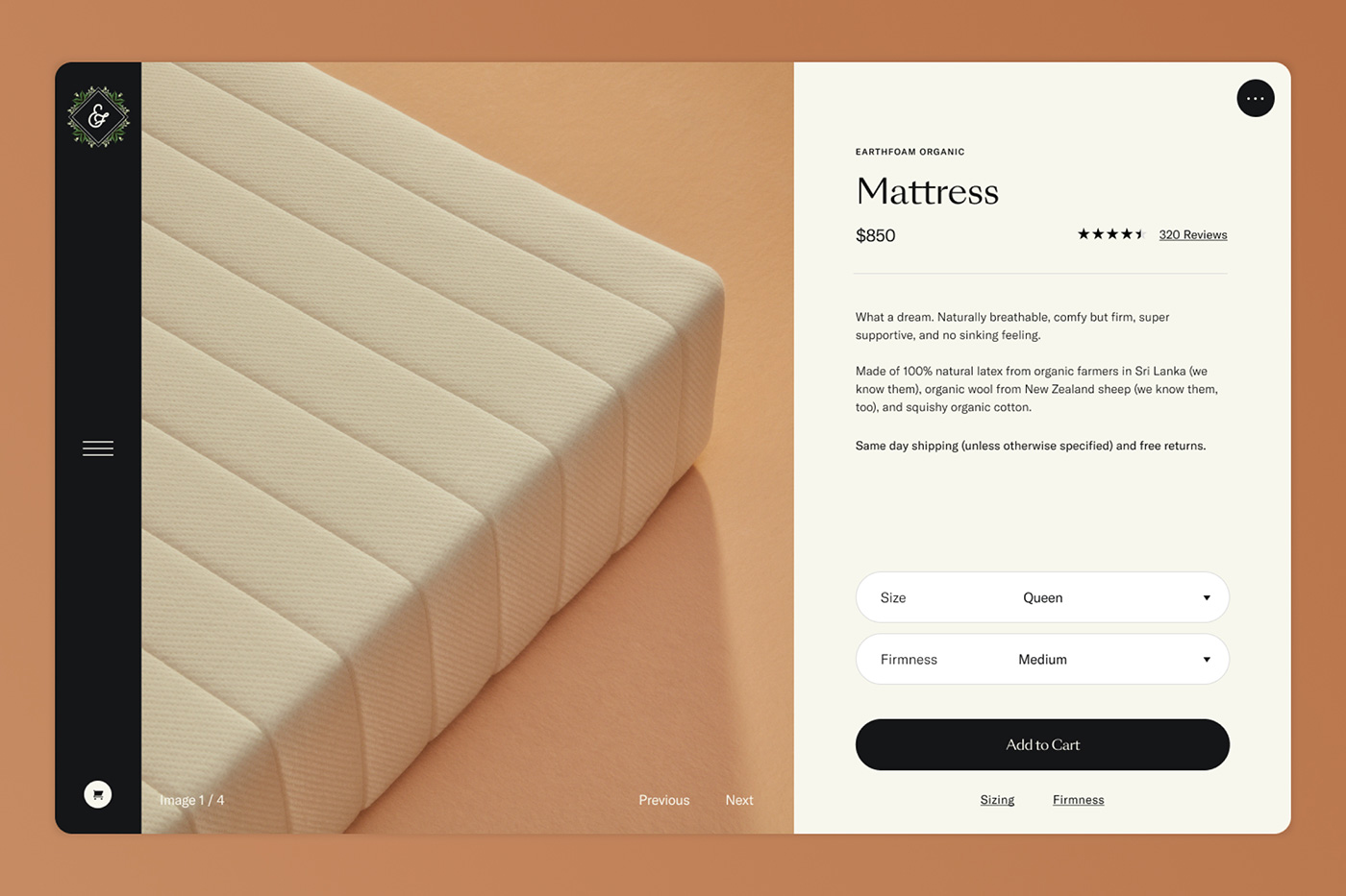 Earthfoam mattress
